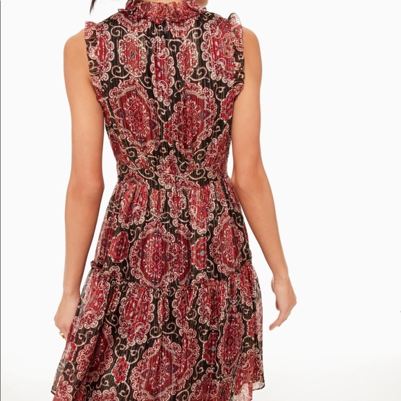 NEW Kate Spade Metallic Medallion Dress - Picture 2 of 11